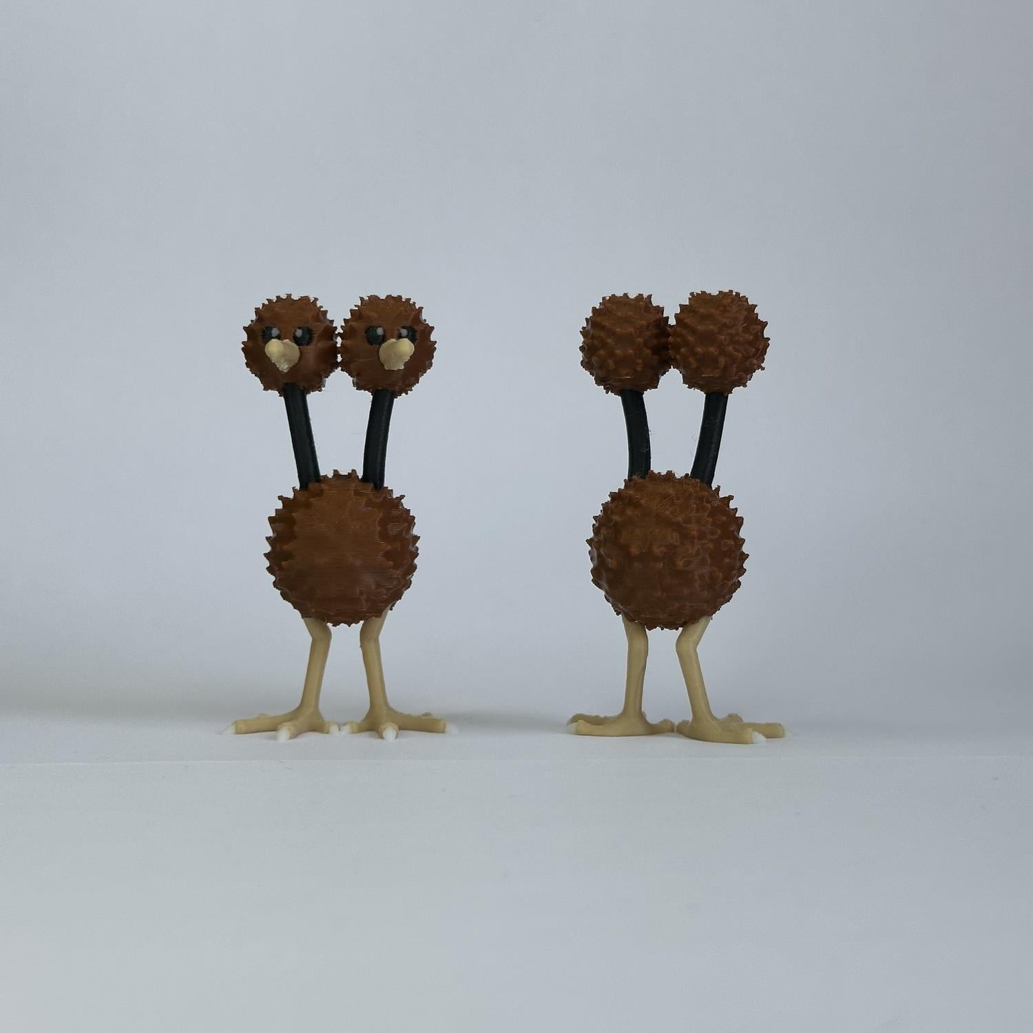 Doduo 3D Pokemon Figür