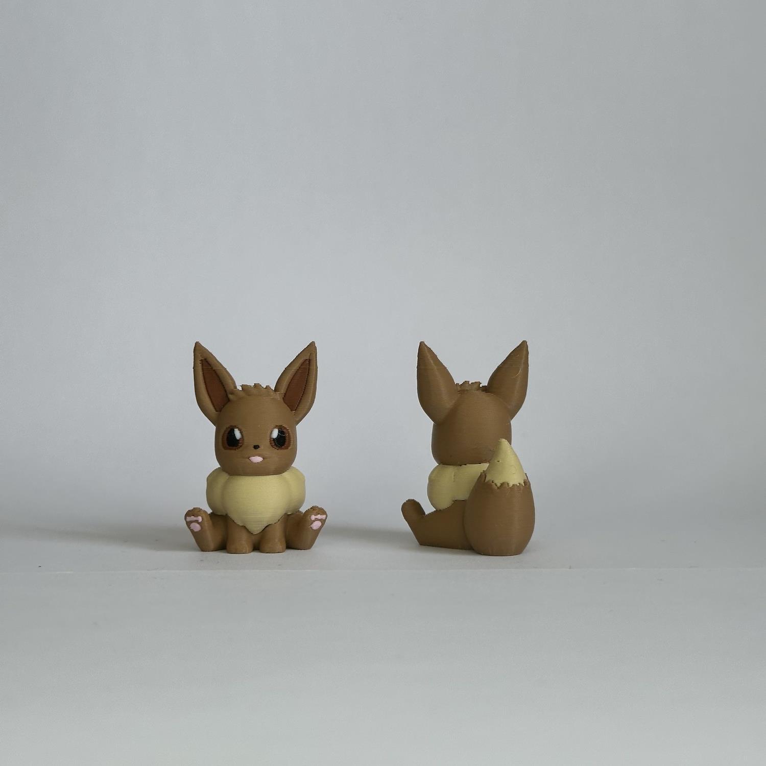 Eevee 3D Pokemon Figür