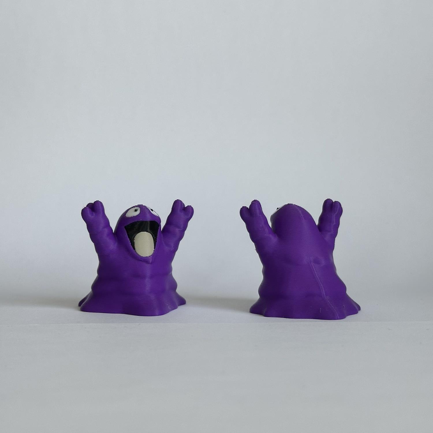 Grimer 3D Pokemon Figür