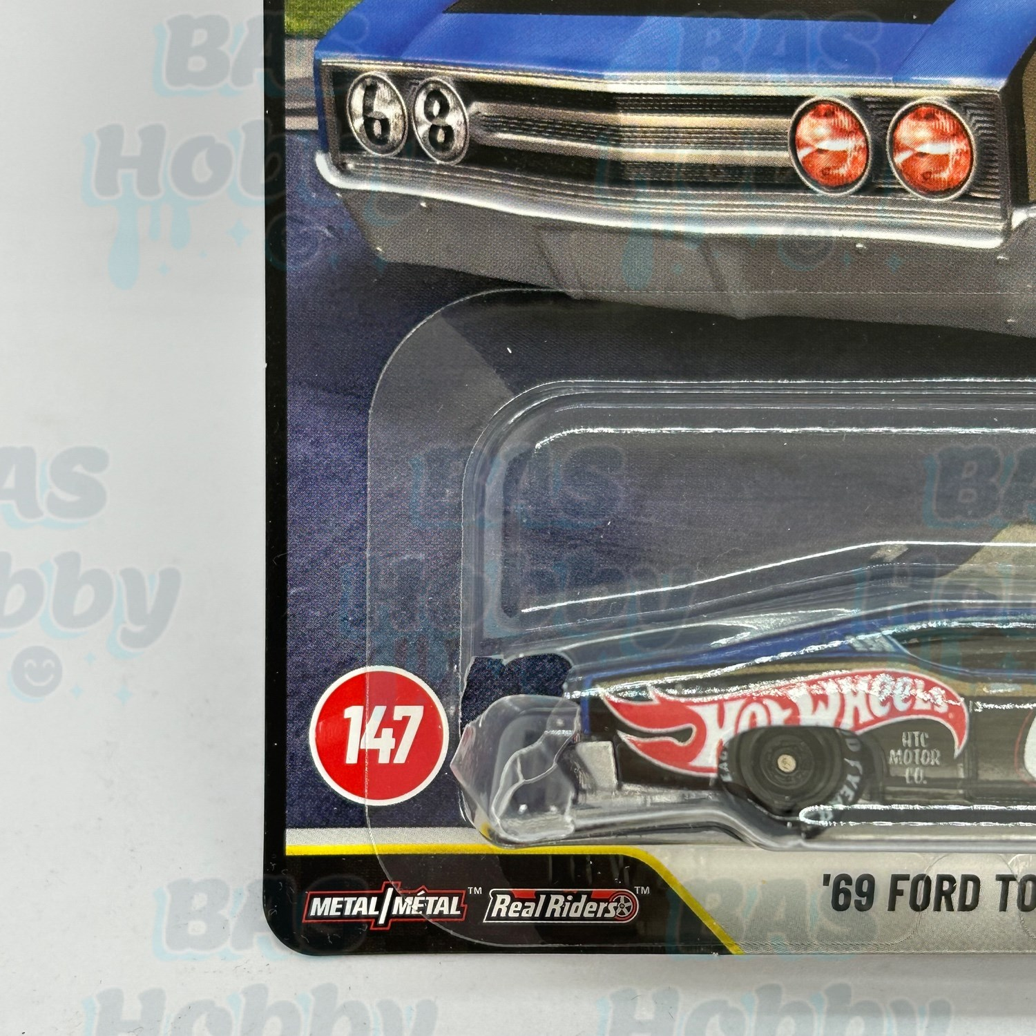 (HATALI) Hot Wheels Premium Boulevard No:147 - '69 Ford Torino Talladega 