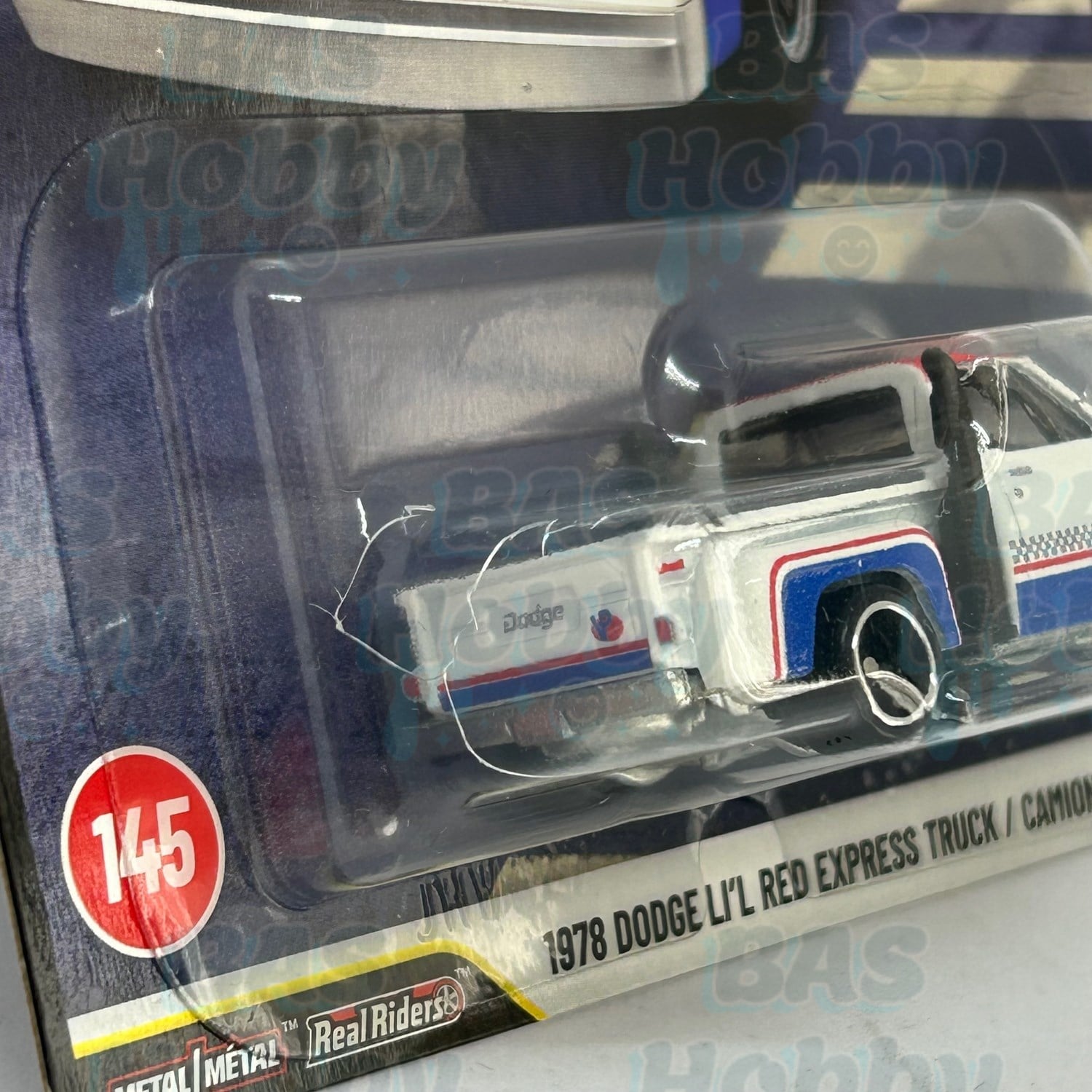 (HATALI) Hot Wheels Premium Boulevard No:145 - 1978 Dodge LI'L Red Express Truck/Camion