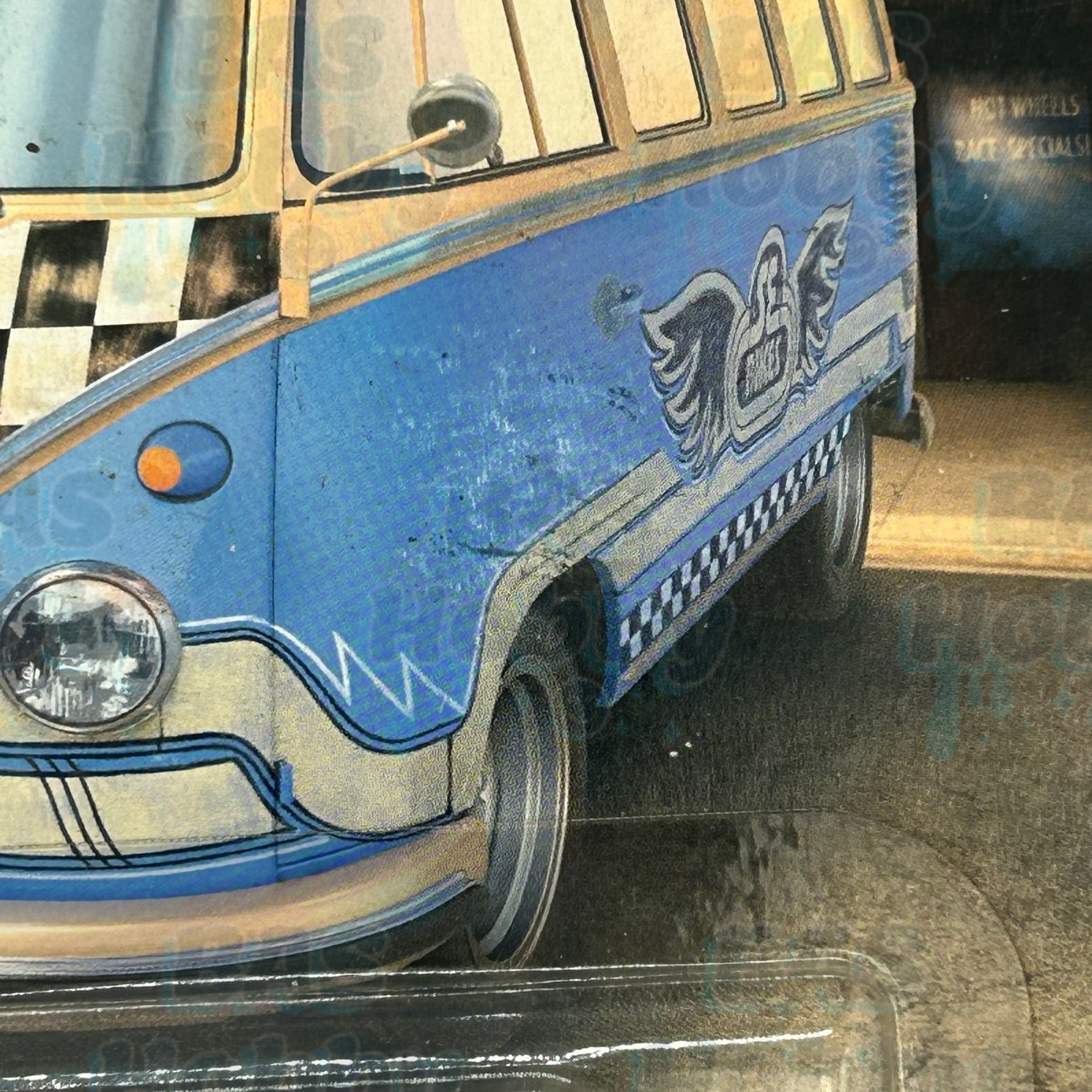 (HATALI) Hot Wheels Premium Boulevard No:44 - Volkswagen Deluxe Station Wagon 