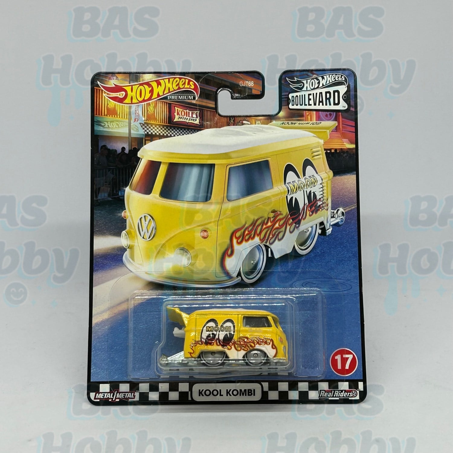 (HATALI) Hot Wheels Premium Boulevard No:17 - Kool Kombi 