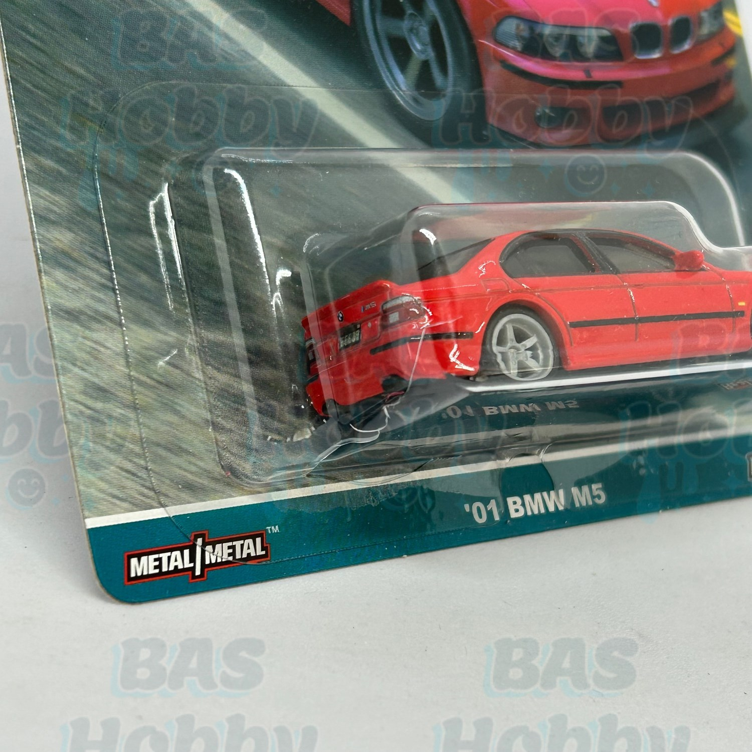(HATALI) Hot Wheels Premium Car Culture Canyon Waariors - '01 BMW M5 