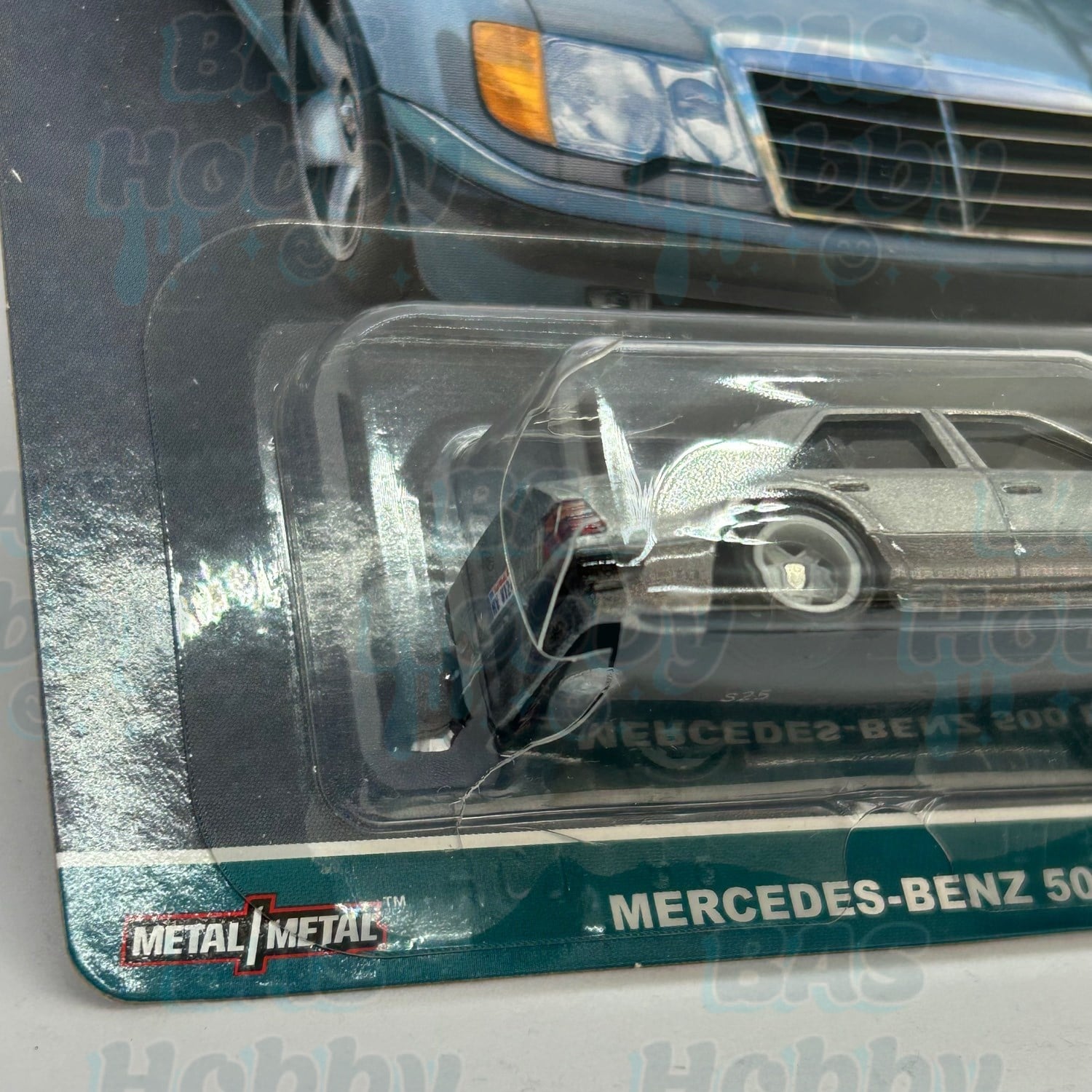 (HATALI) Hot Wheels Premium Car Culture Canyon Warriors - Mercedes-Benz 500 E