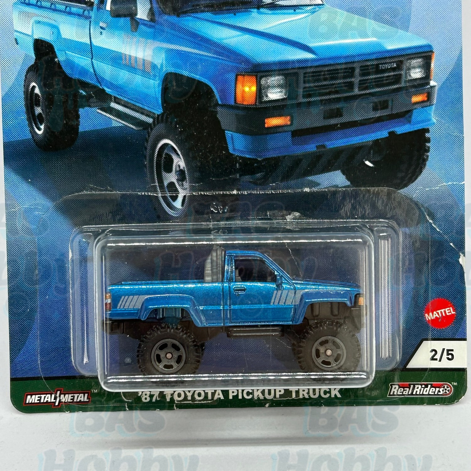 (HATALI) Hot Wheels Premium Car Culture Toyota - '87 Toyota Pickup Truck 