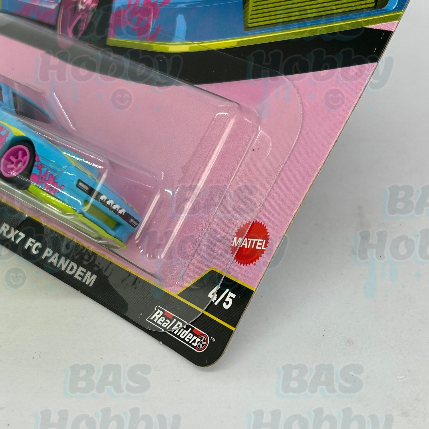 (HATALI) Hot Wheels Premium Car Culture Silhouettes - Mazda RX7 FC Pandem 