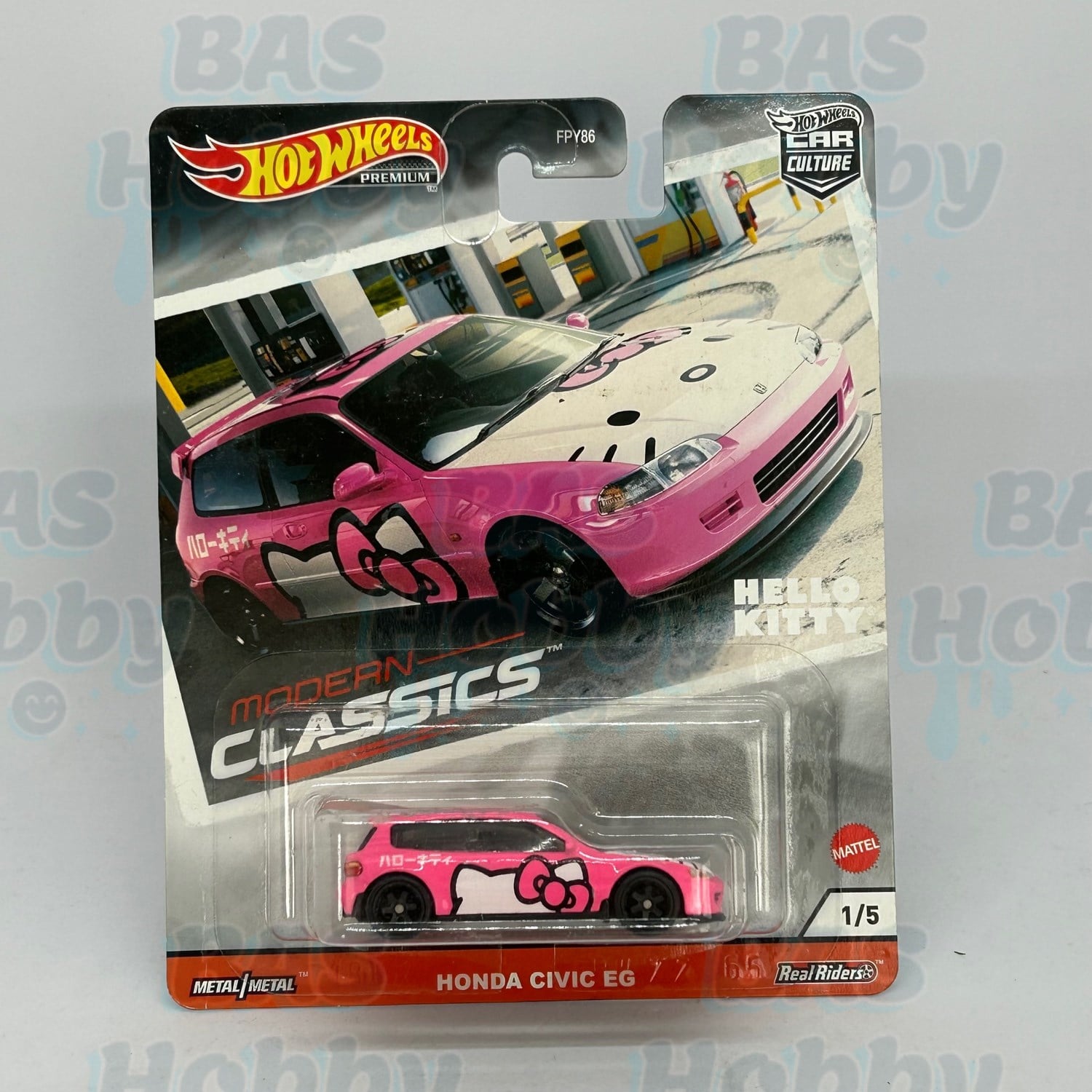 (HATALI) Hot Wheels Premium Car Culture Modern Classic 2 - Honda Civic EG