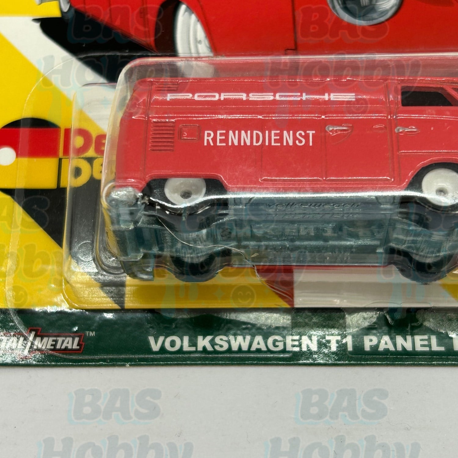 (HATALI) Hot Wheels Premium Car Culture Deutschland Design 1 - Volkswagen T1 Panel Bus 