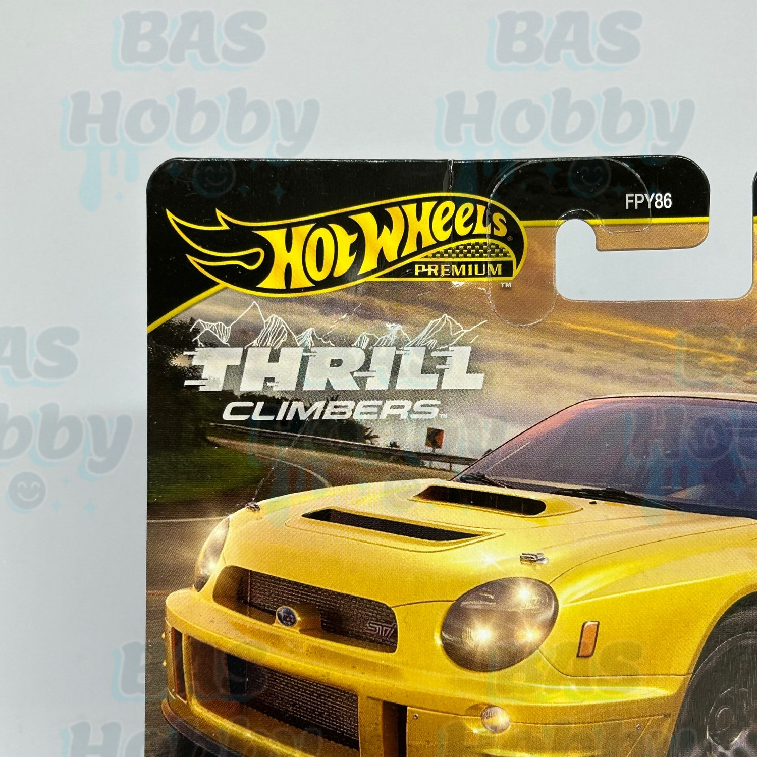 (HATALI) Hot Wheels Premium Car Culture Thrill Climbers - Subaru Impreza WRX
