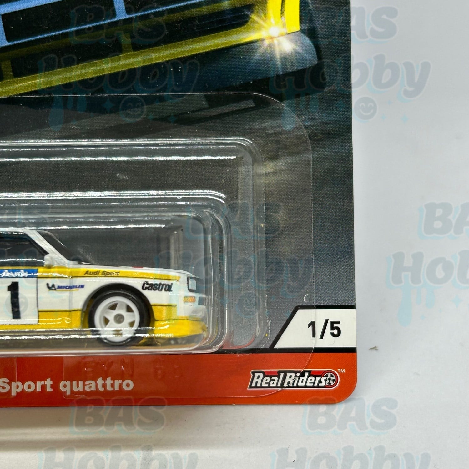 (HATALI) Hot Wheels Premium Car Culture Thrill Climbers 1 - Audi Sport quattro
