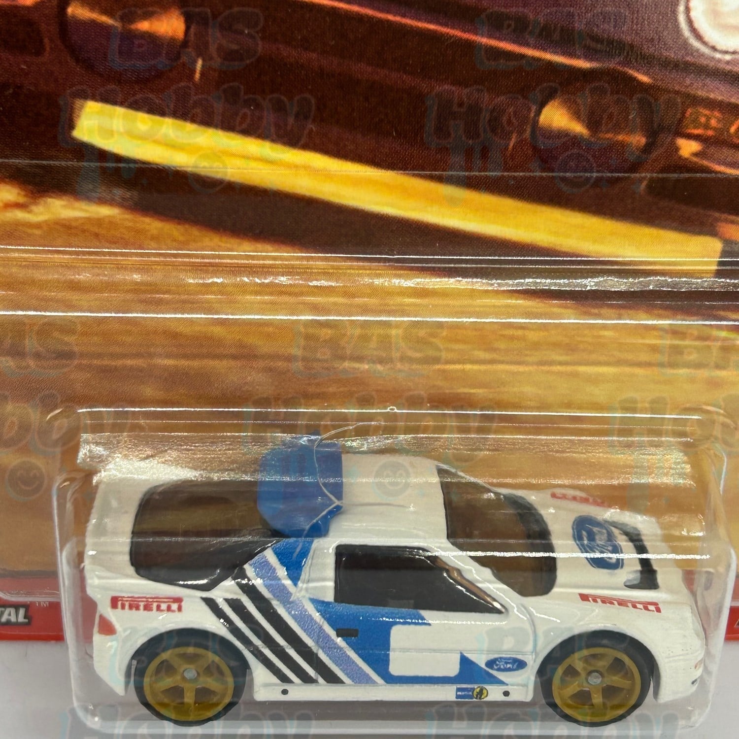(HATALI) Hot Wheels Premium Car Culturee Thrill Climbers 1 - Ford RS 200