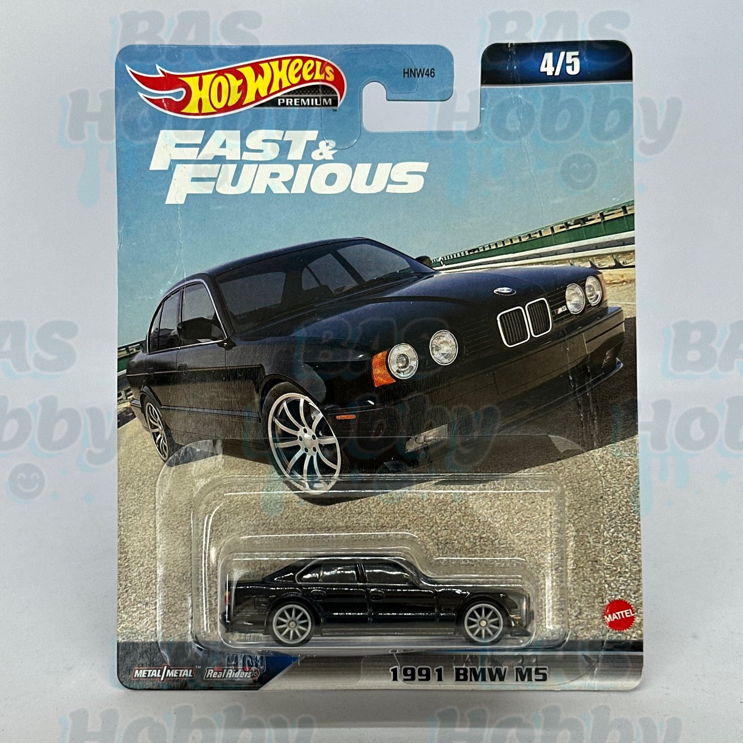 (HATALI) Hot Wheels Premium Fast&Furious 2023 Mix 4 - 1991 BMW M5 