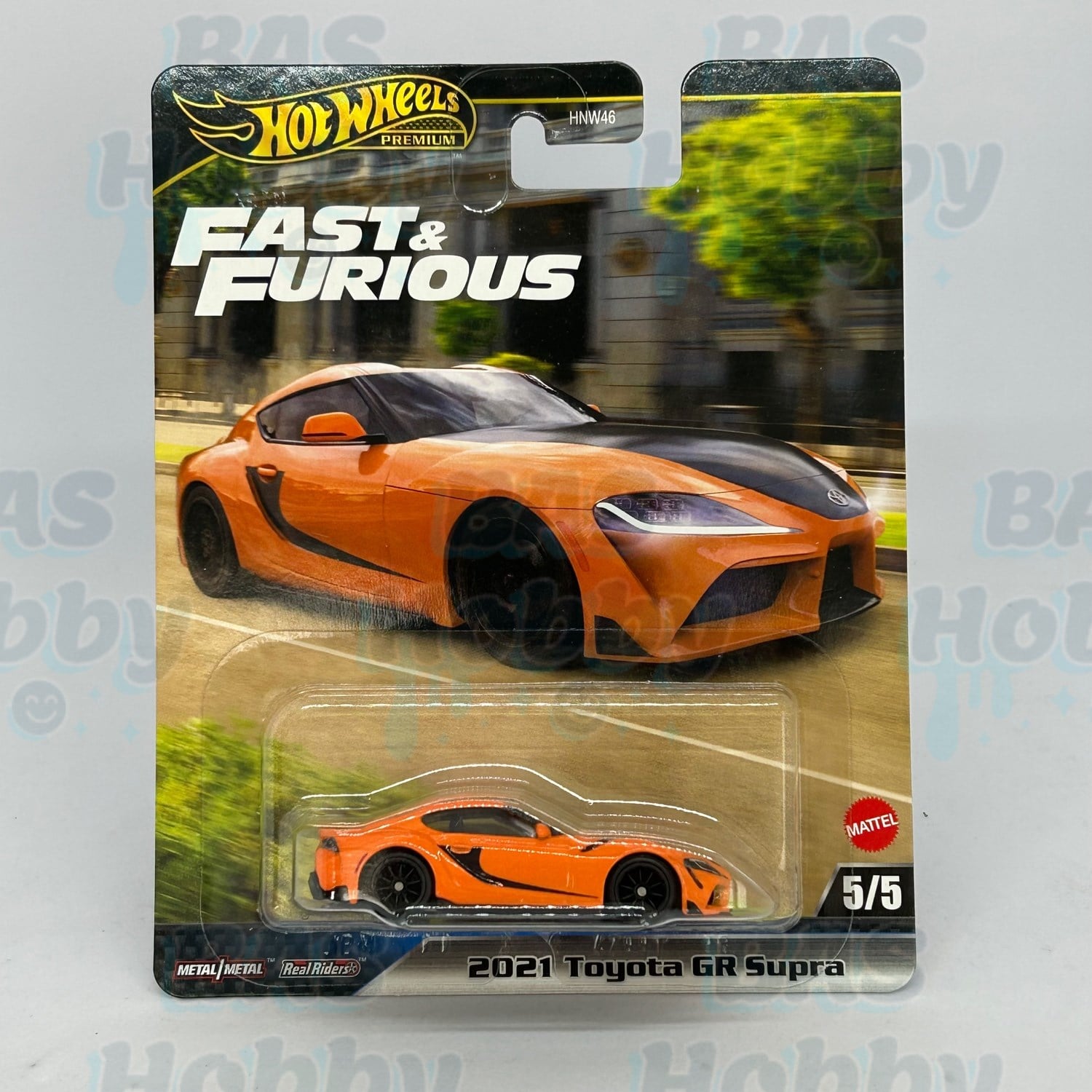 (HATALI) Hot Wheels Premium Fast&Furious 2025 Mix 3 - 2021 Toyota GR Supra 