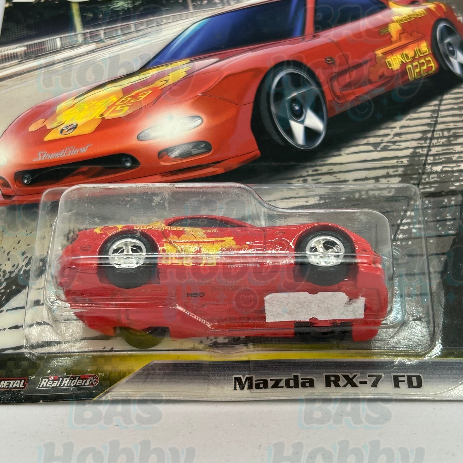 (HATALI) Hot Wheels Premium Fast&Furious Fast Tuners - Mazda RX-7 FD 