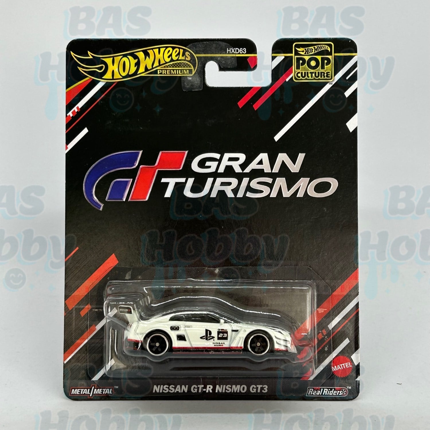 (HATALI) Hot Wheels Premium Pop Culture Gran Turismo - Nissan GT-R Nismo GT3 