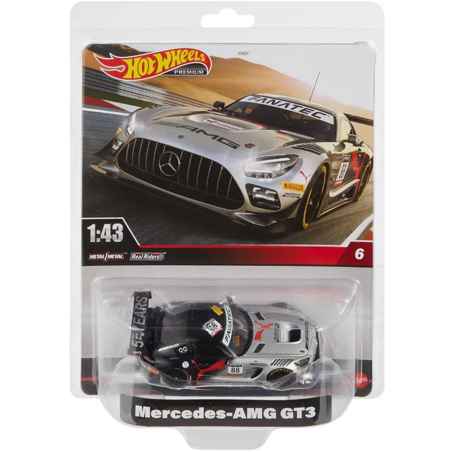 Hot Wheels Premium 1:43 Ölçek Model Araçlar - Mercedes AMG GT3