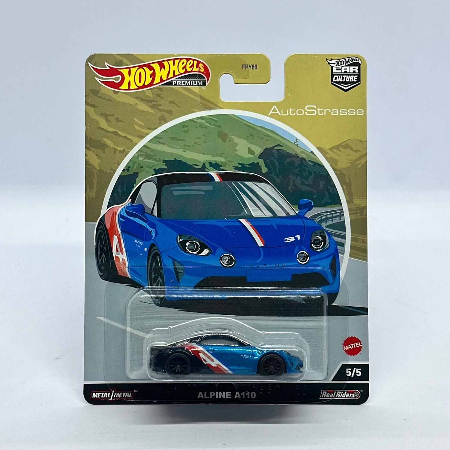 Hot Wheels Premium Auto Strasse - Alpine A110