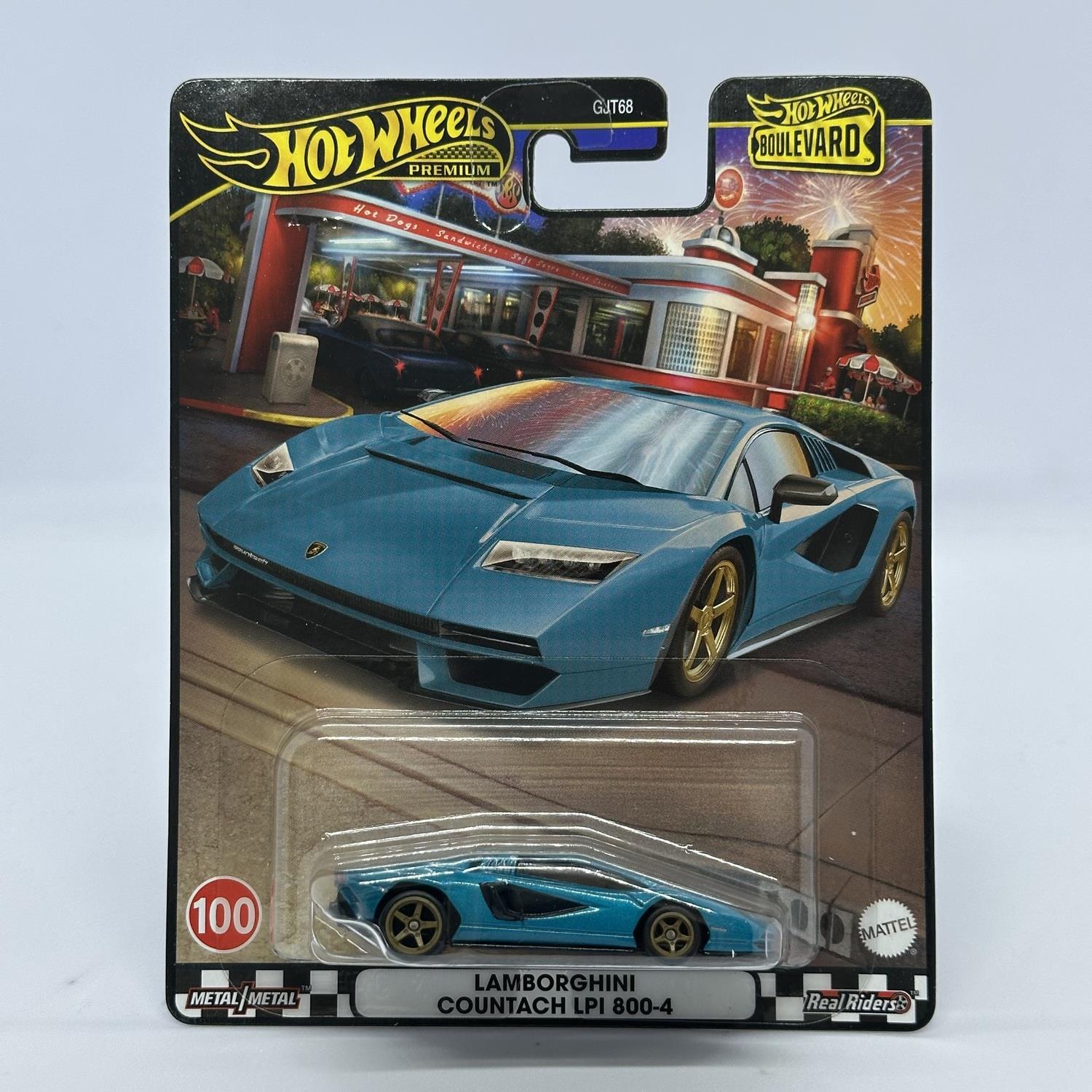 Hot Wheels Premium Boulevard No:100 - Lamborghini Countach LPI 800-4