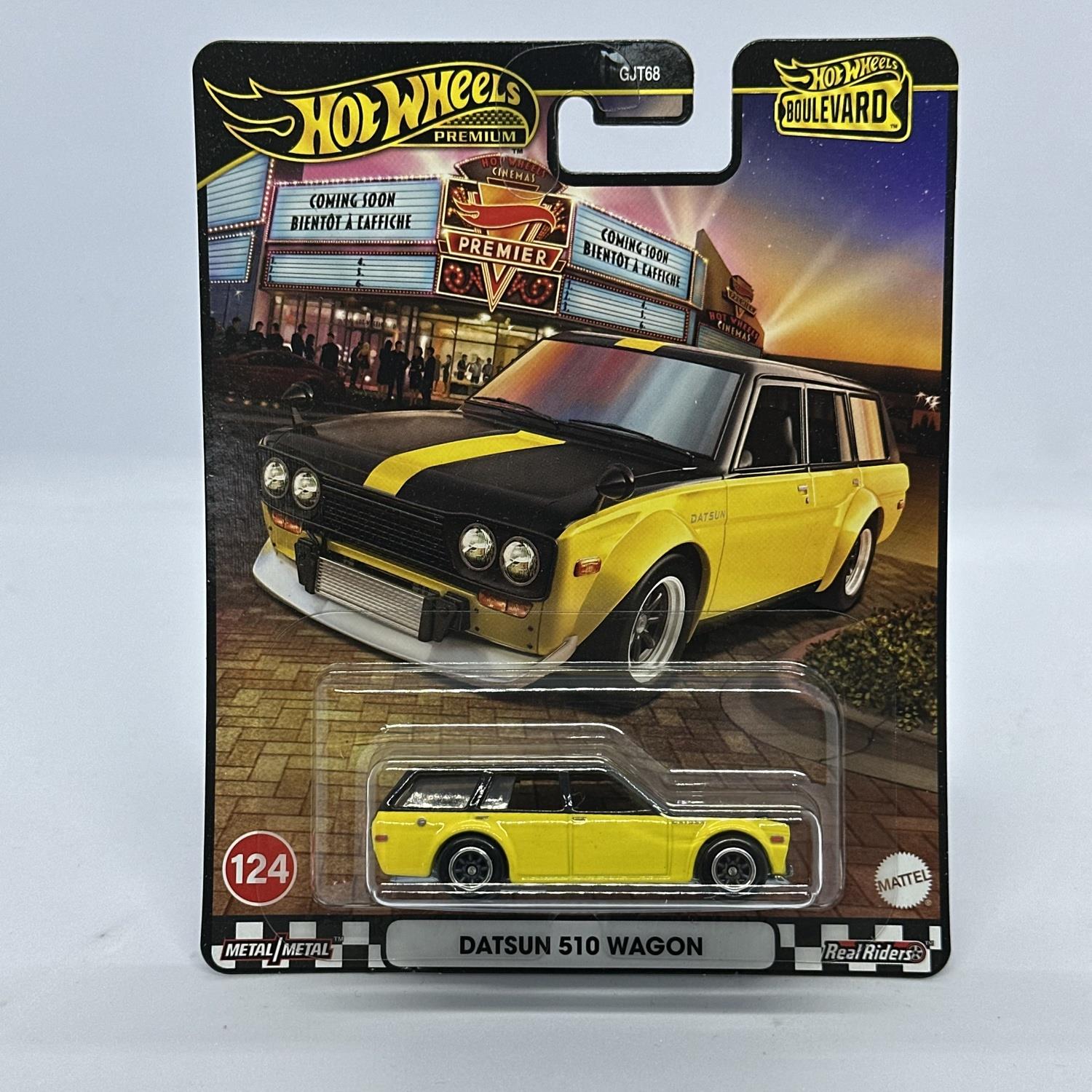 Hot Wheels Premium Boulevard No:124 - Datsun 510 Wagon
