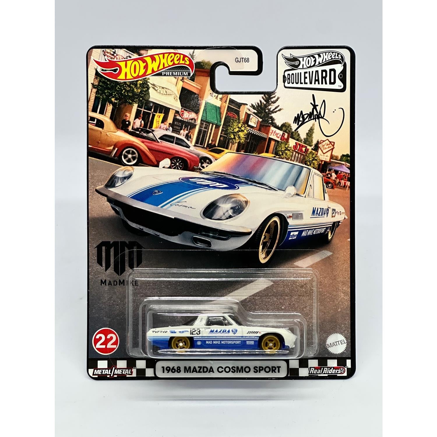 Hot Wheels Premium Boulevard No:22 - 1968 Mazda Cosmo Sport 