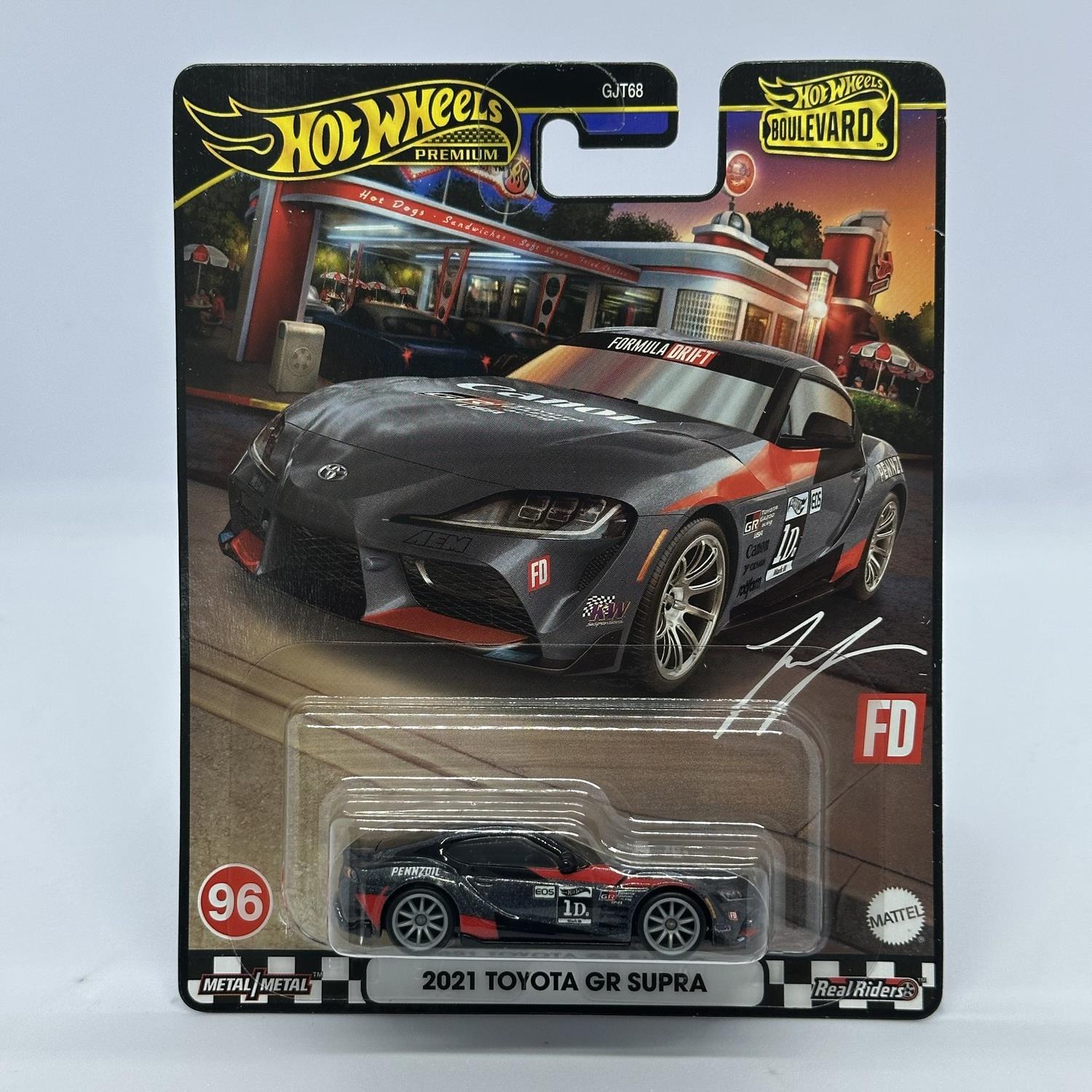 Hot Wheels Premium Boulevard No:96 - 2021 Toyota GR Supra 