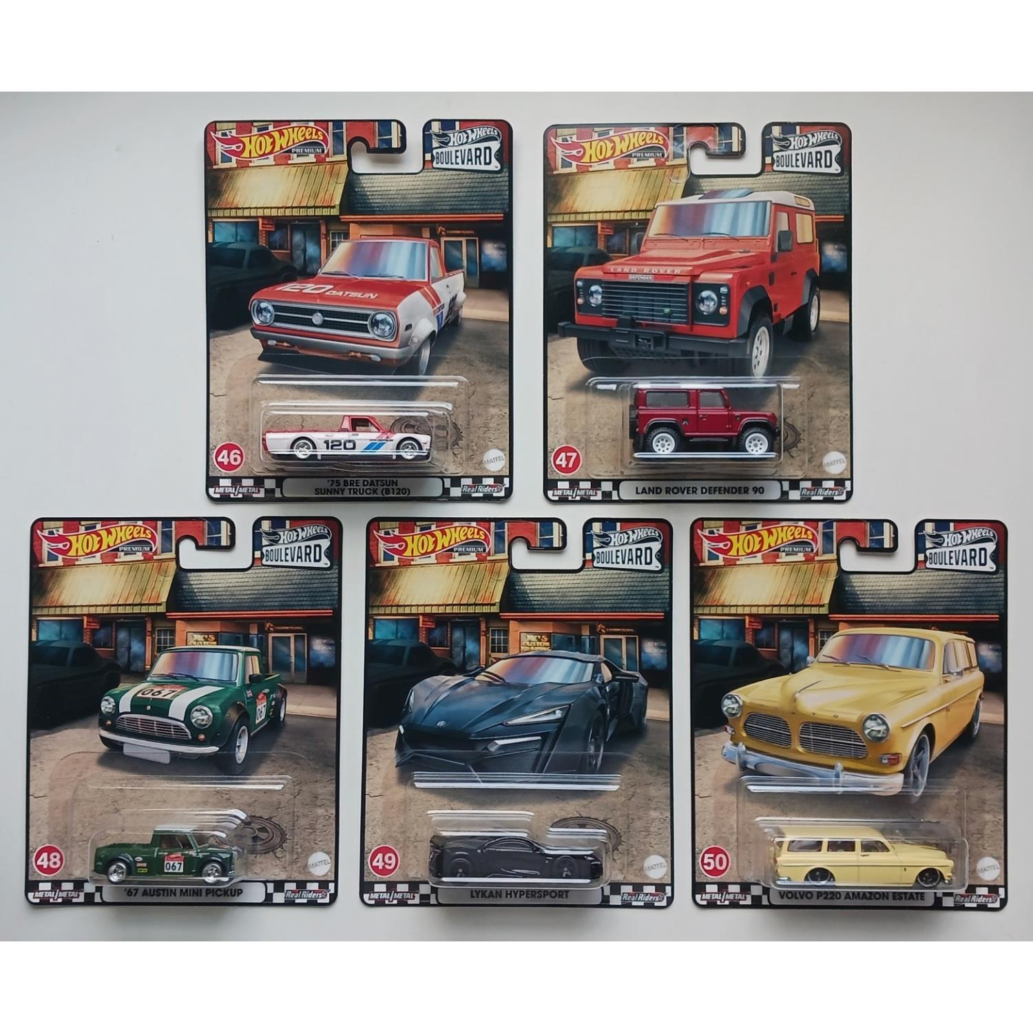 Hot Wheels Premium Boulevard Set (46-50)