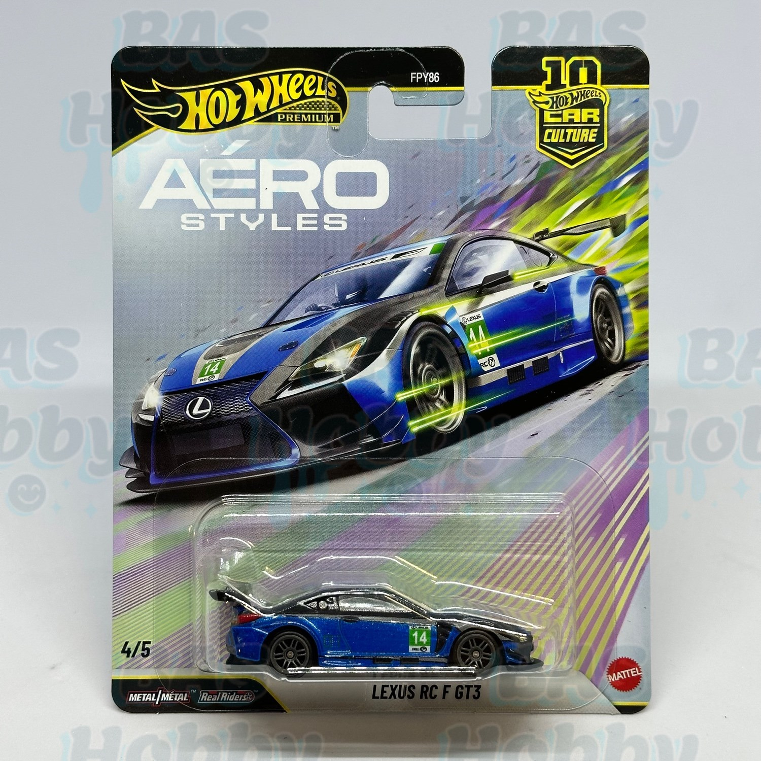 Hot Wheels Premium Car Culture Aero Styles - Lexus RC F GT3