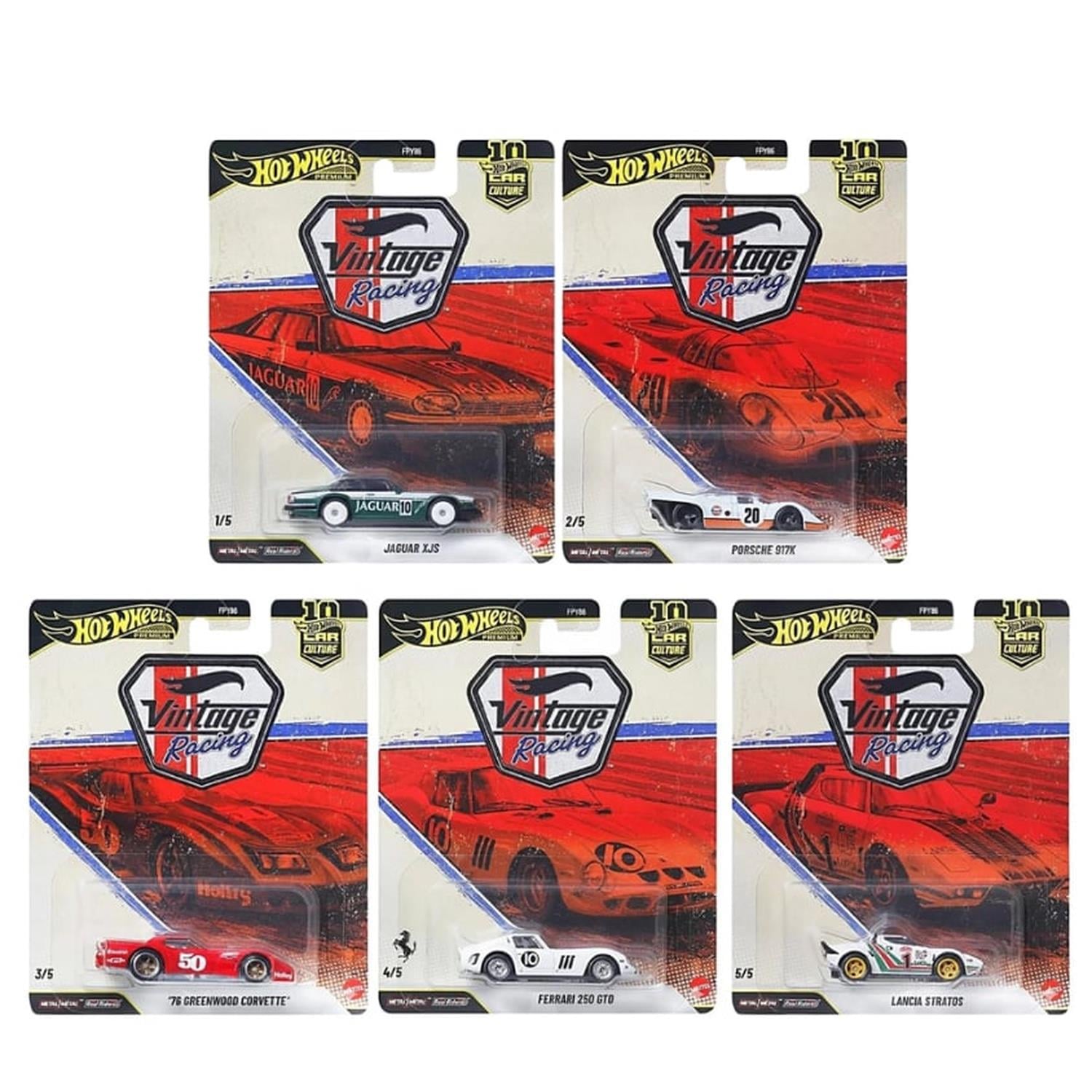 Hot Wheels Premium Car Culture Set - Vintage Racing