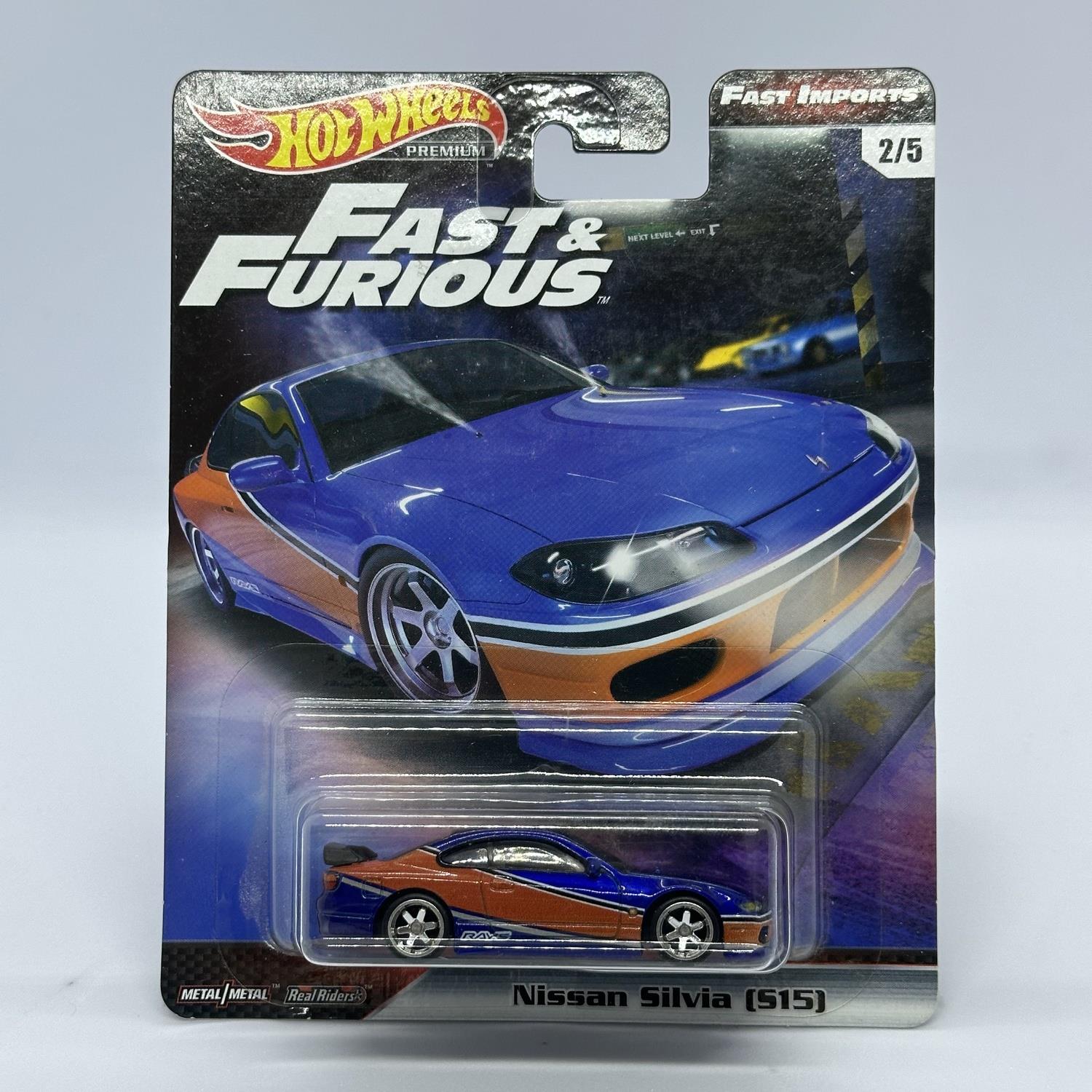 Hot Wheels Premium Fast&Furious Fast Imports - Nissan Silvia (S15)