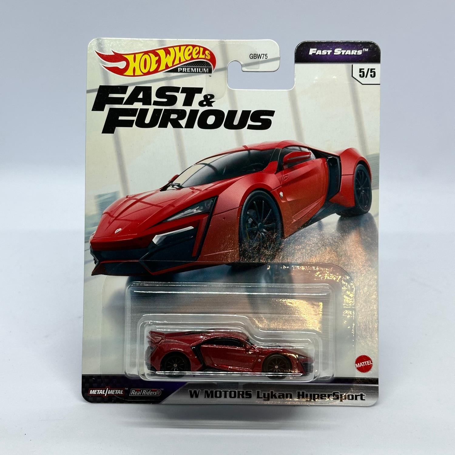 Hot Wheels Premium Fast&Furious Fast Stars - W Motors Lykan Hypersport