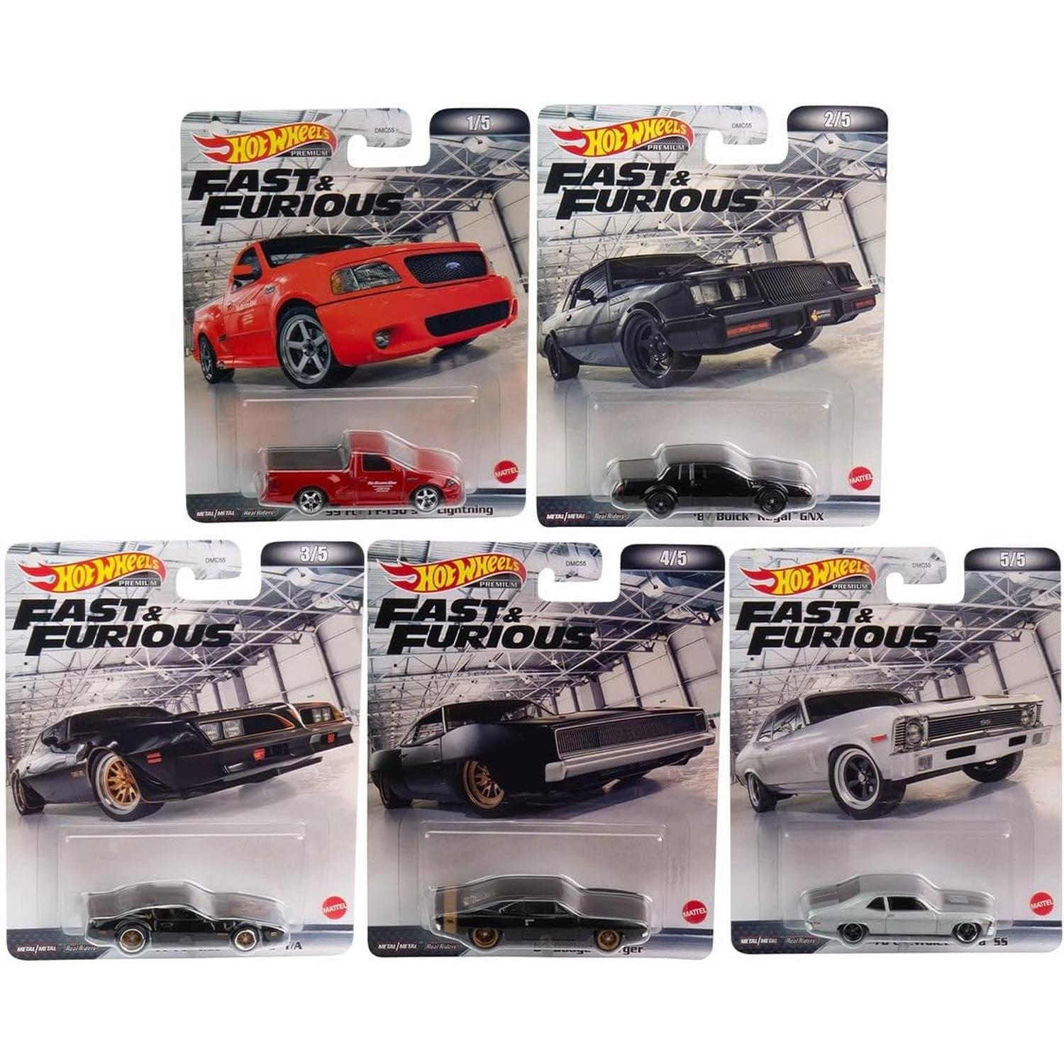 Hot Wheels Premium Fast&Furious - Retro American Set 