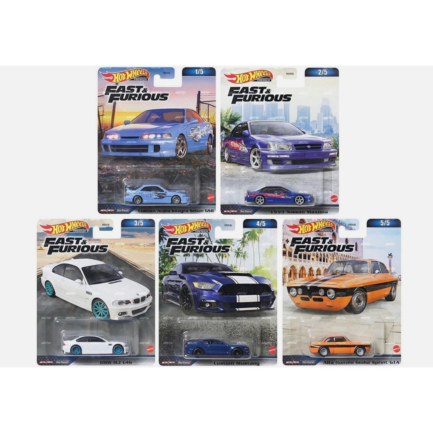 Hot Wheels Premium Fast&Furious Set - 2024 Mix-3
