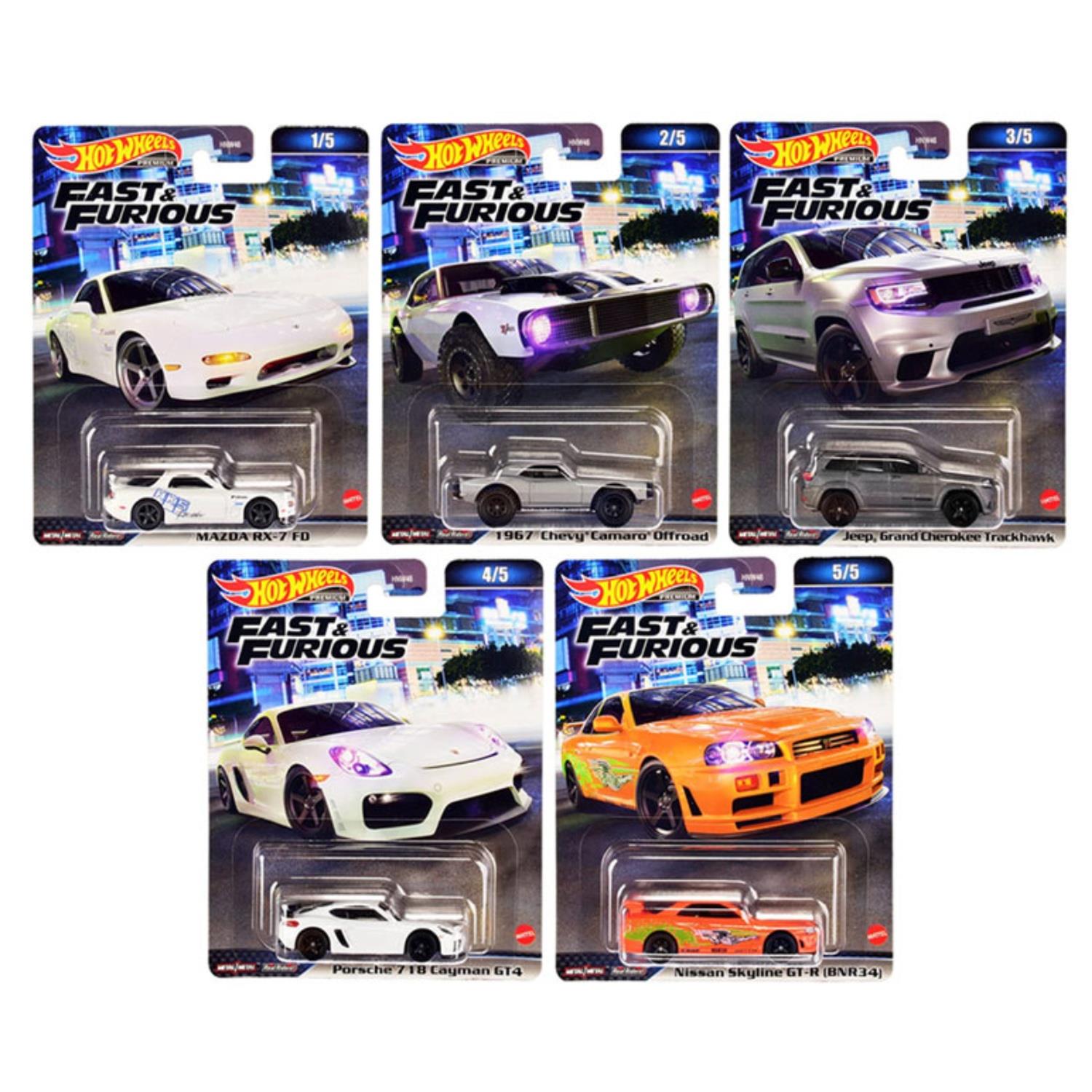 Hot Wheels Premium Fast&Furious Set - 2023 Mix-1