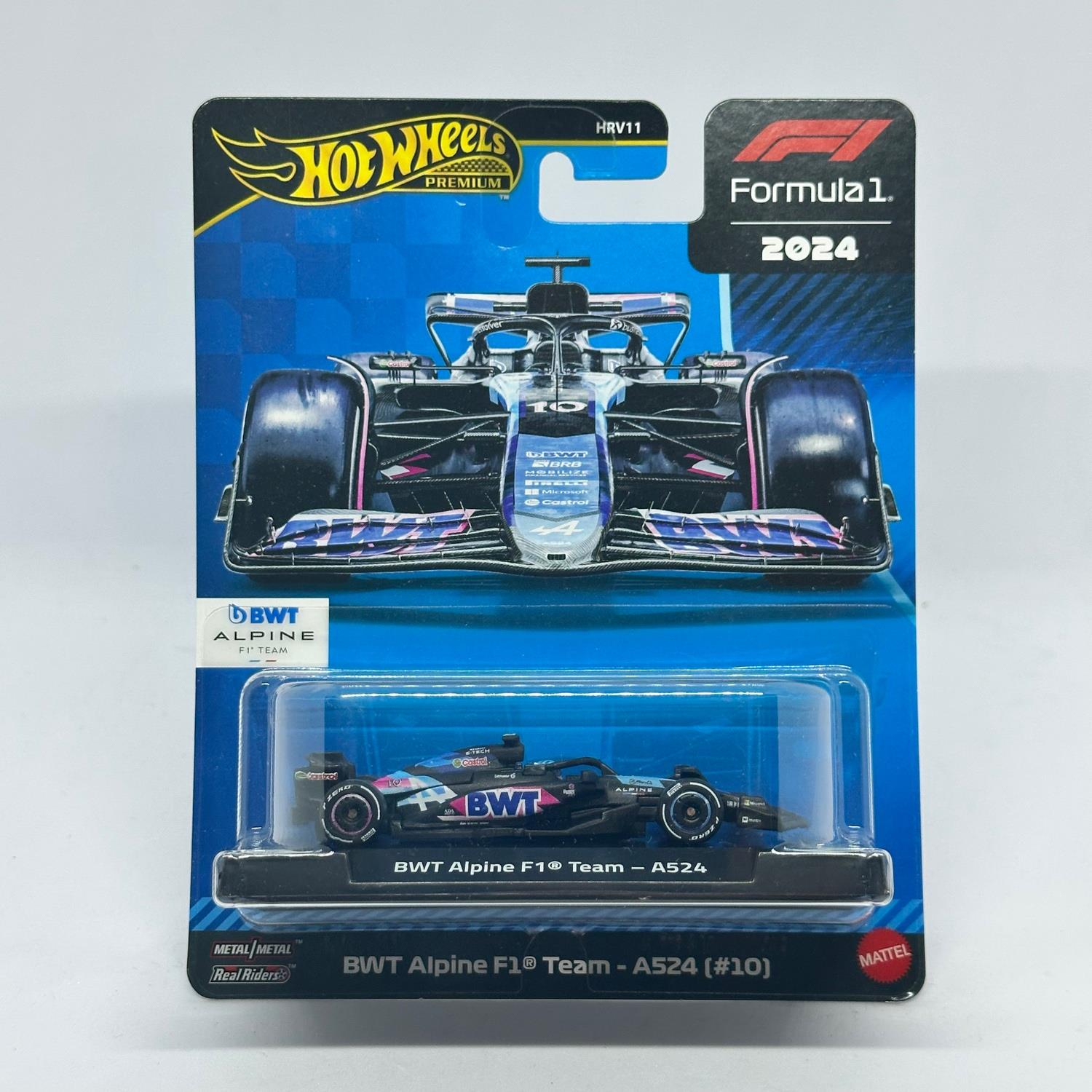 Hot Wheels Premium Formula 1 2024 BWT Alpine F1 Team - A524 (#10)