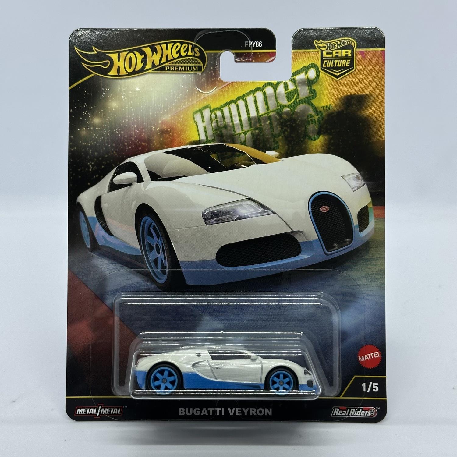 Hot Wheels Premium Hammer Drop - Bugatti Veyron 