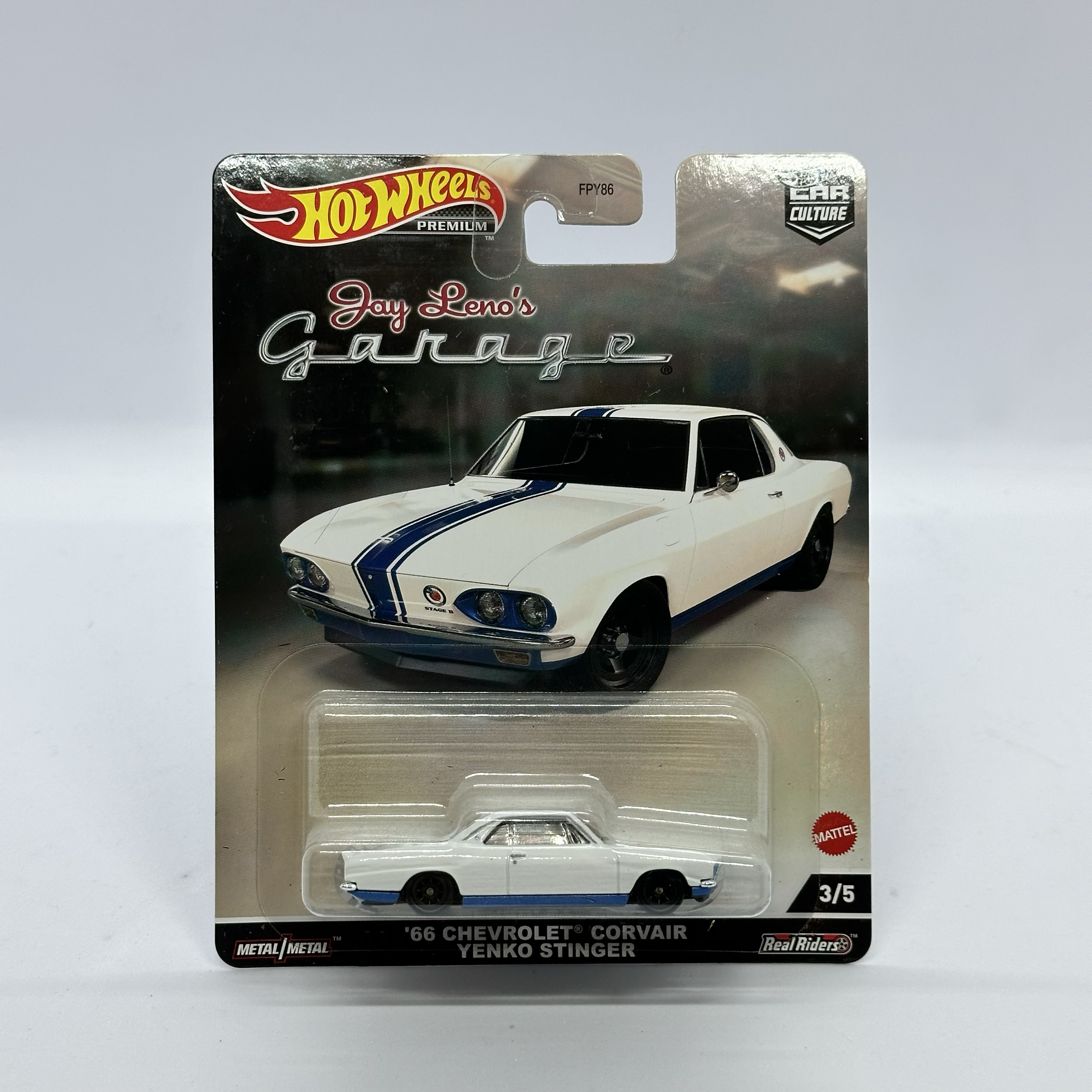 Hot Wheels Premium Jay Leno's Garage - '66 Chevrolet Corvair Yenko Stinger