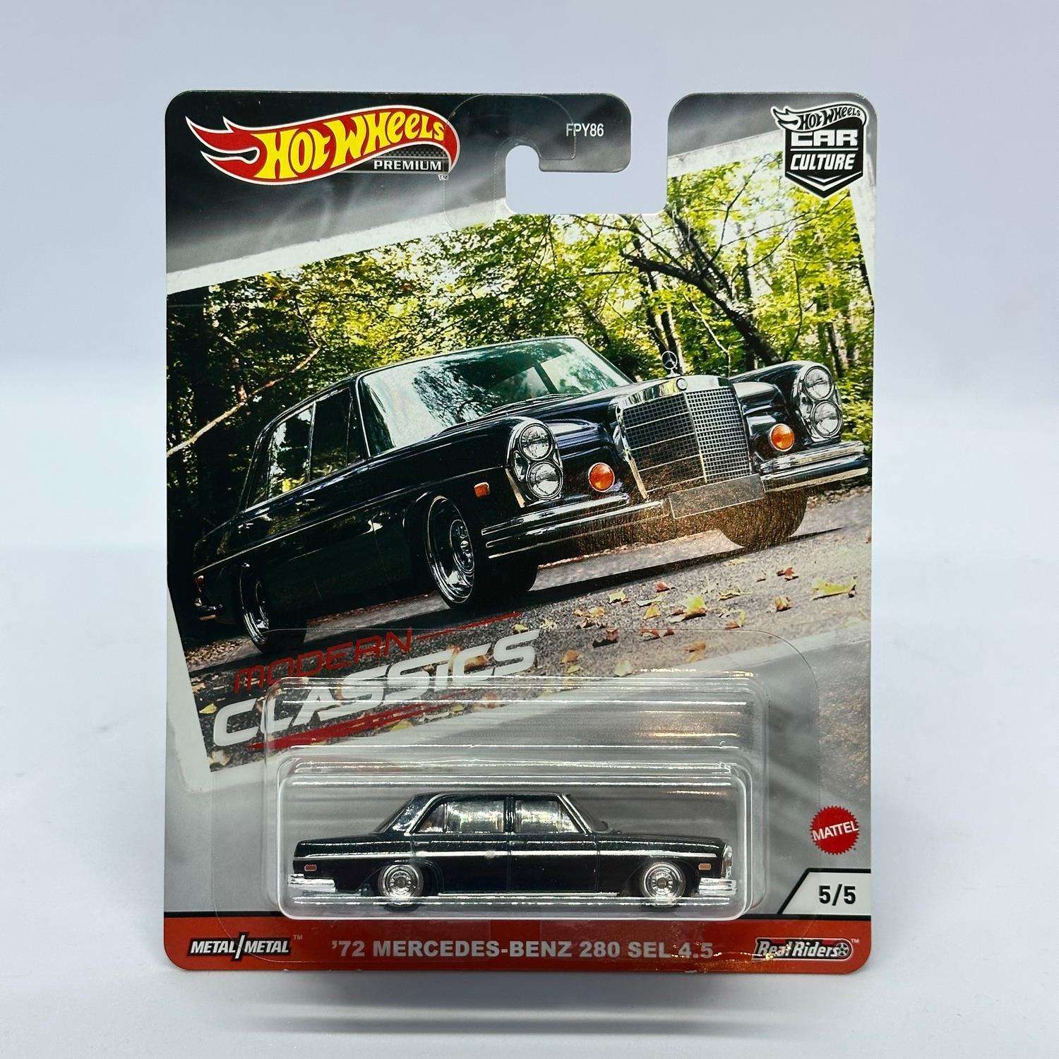 Hot Wheels Premium Modern Classics - '72 Mercedes-Benz 280 SEL 4.5