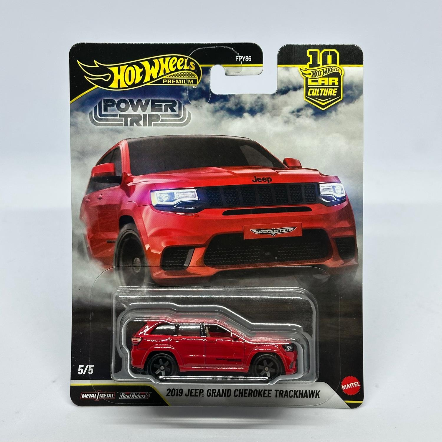 Hot Wheels Premium Power Trip - 2019 Jeep Grand Cherokee Trackhawk 