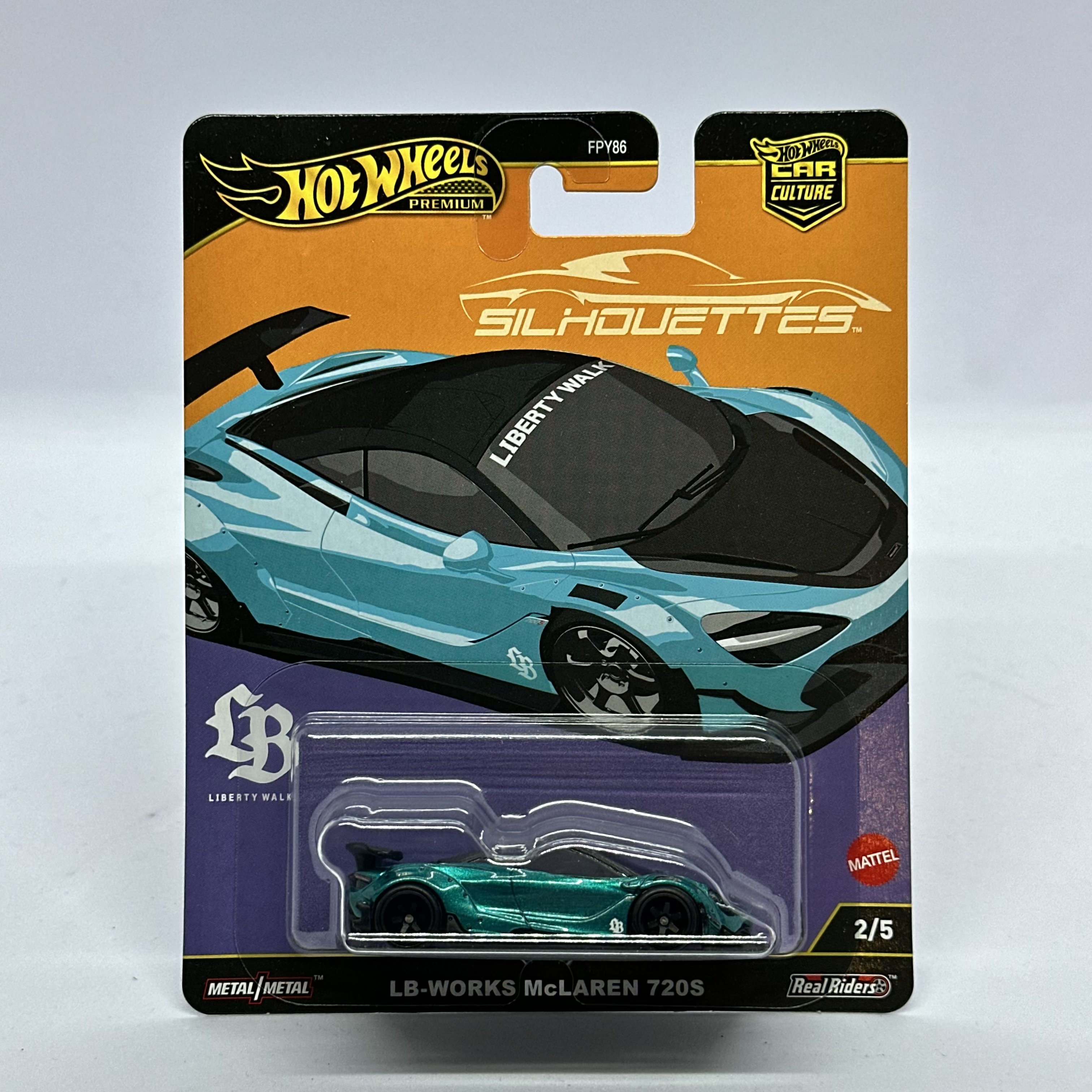 Hot Wheels Premium Silhouettes - LB-Works McLaren 720S