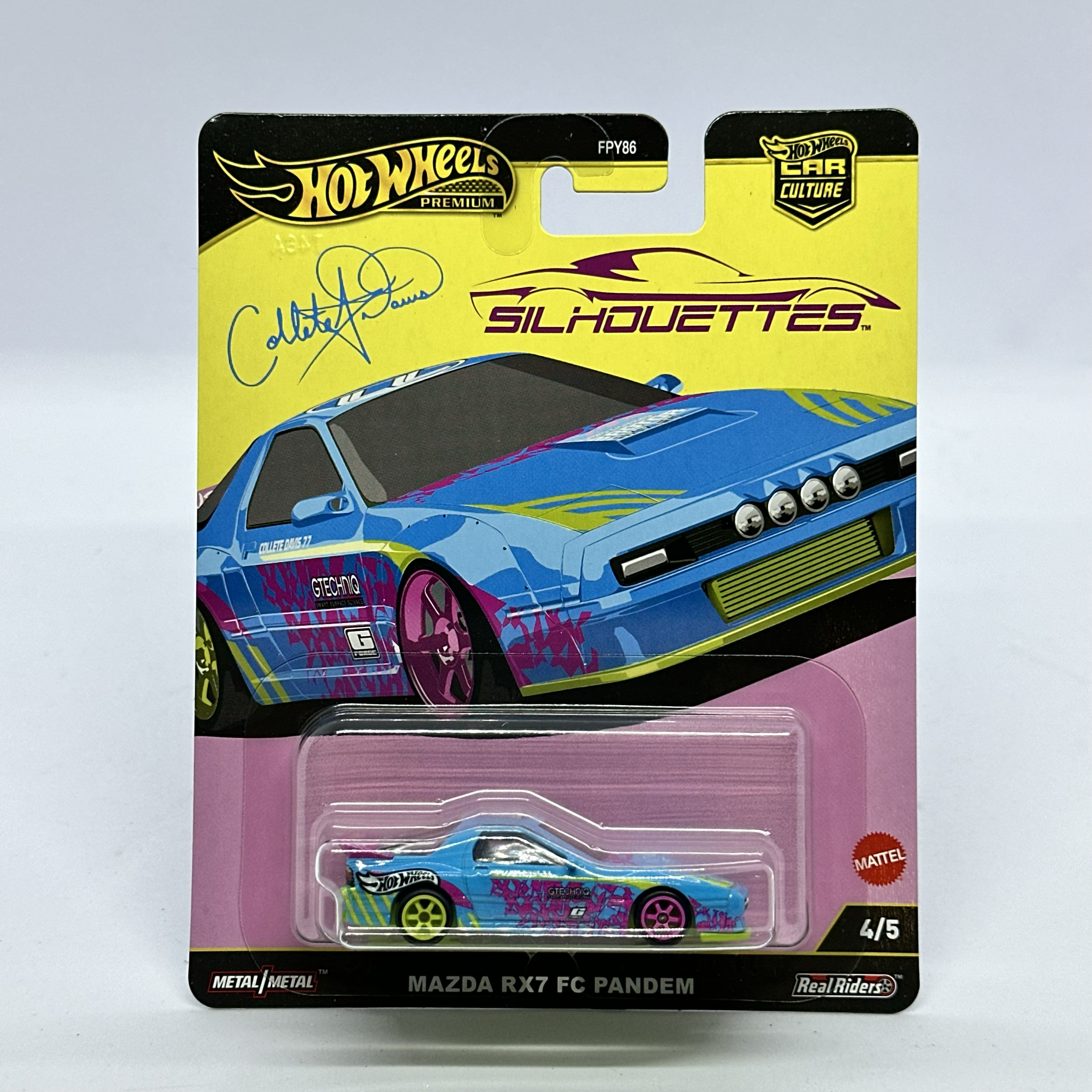 Hot Wheels Premium Silhouettes - Mazda RX7 FC Pandem