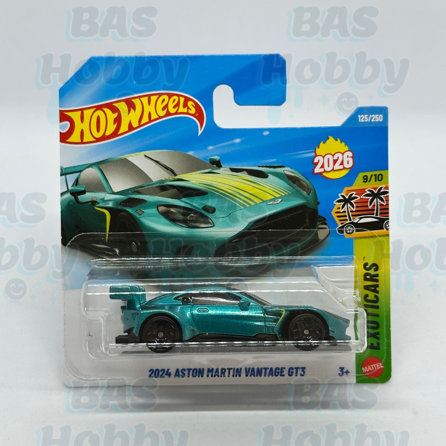 Hot Wheels Regular Exoticars - 2024 Aston Martin Vantage GT3