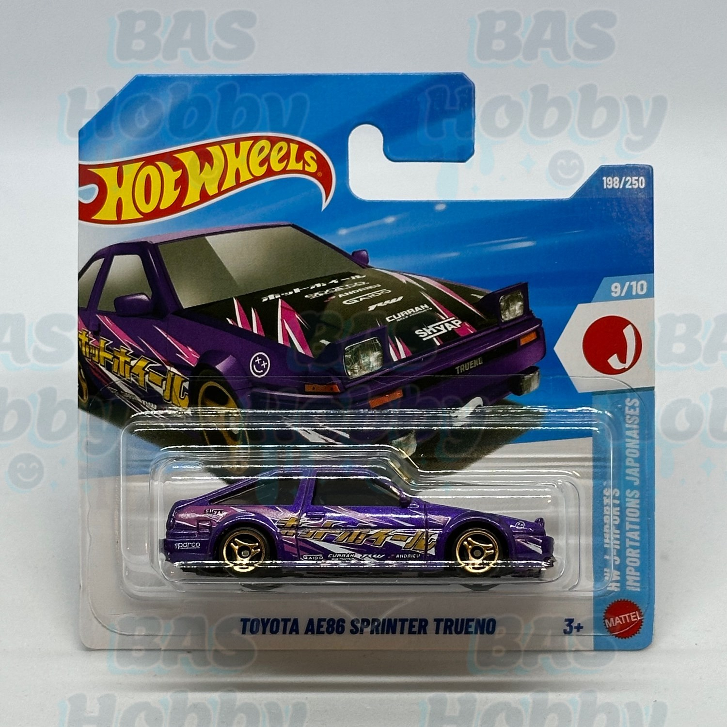 Hot Wheels Regular HW J-Imports - Toyota AE86 Sprinter Trueno 