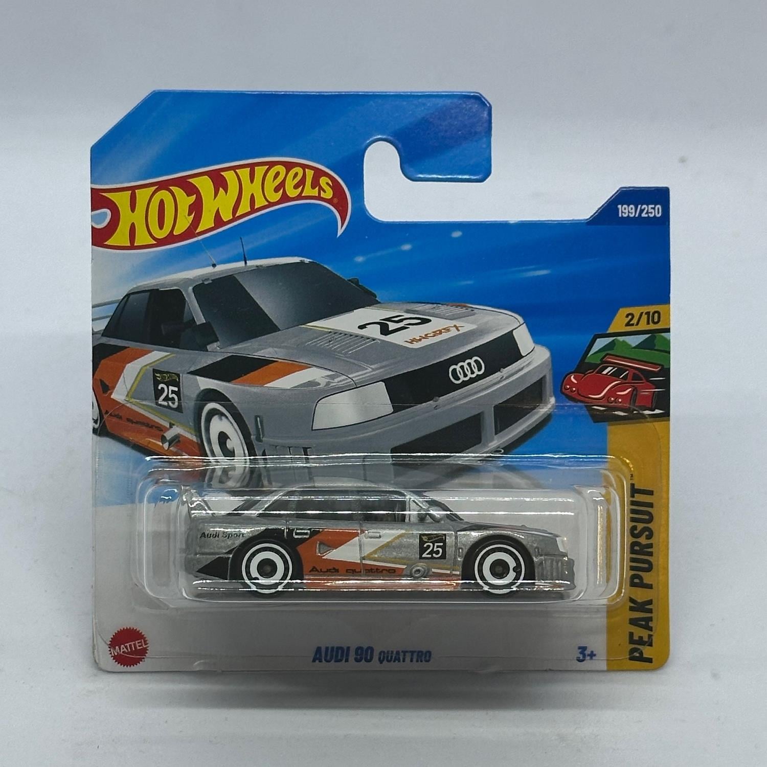 Hot Wheels Regular Peak Pusuit - Audi 90 Quattro 