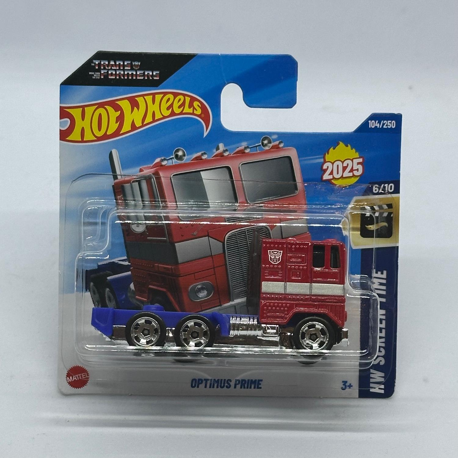 Hot Wheels Regular Screen Time - Optimus Prime 