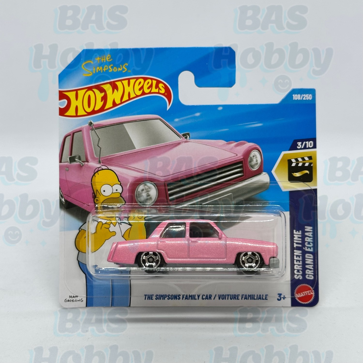 Hot Wheels Regular Screen Time - The Simpson Family Car