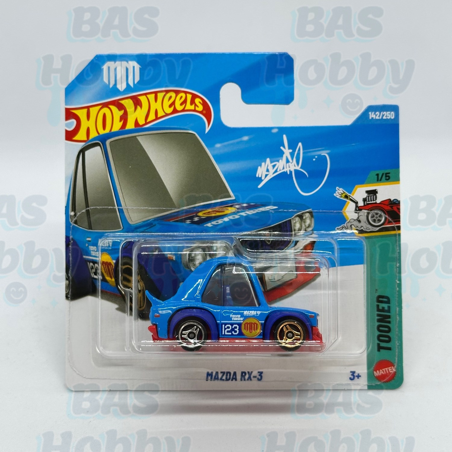 Hot Wheels Regular Tooned - Mazda RX-3