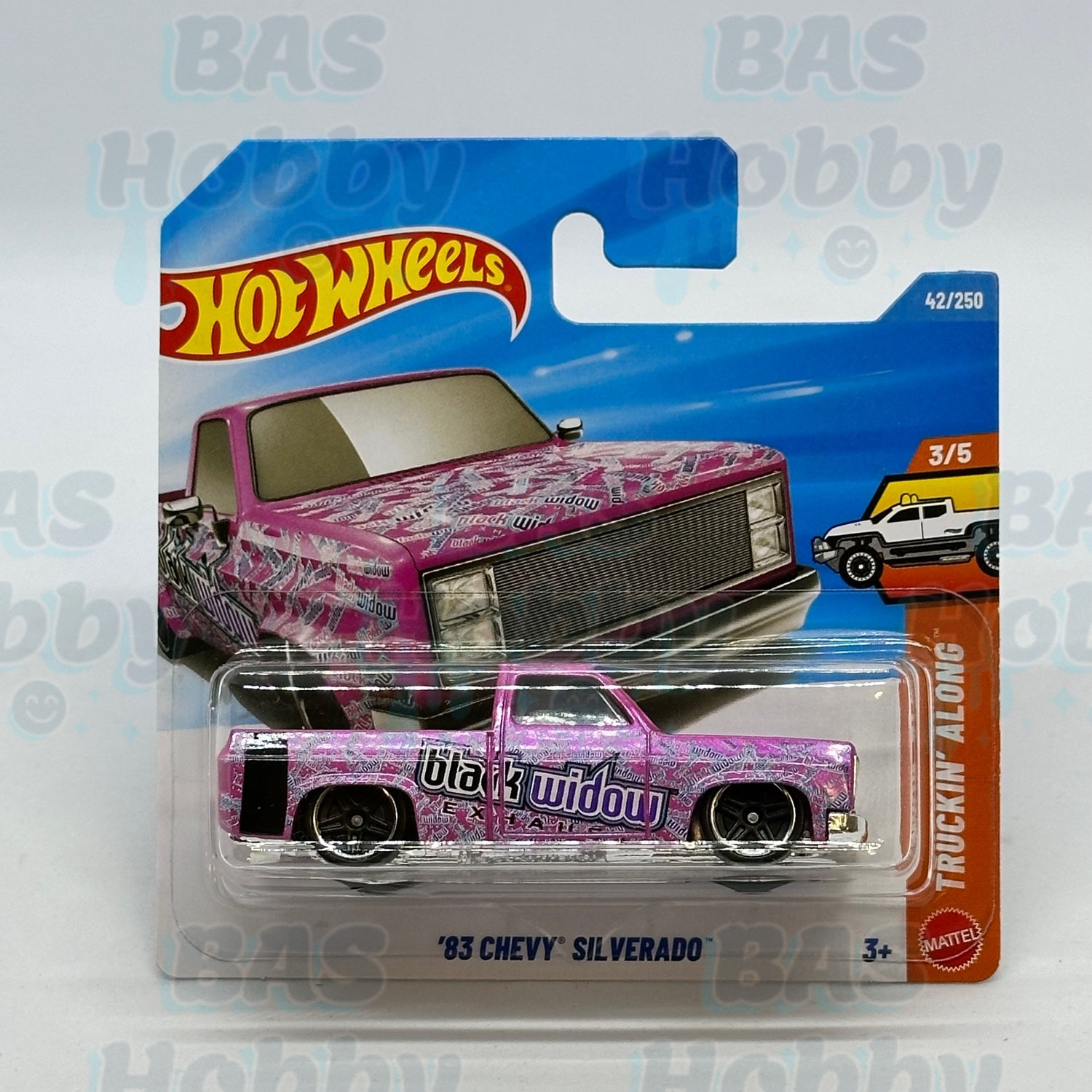 Hot Wheels Regular Truckın' Along - '83 Chevy Silverado 