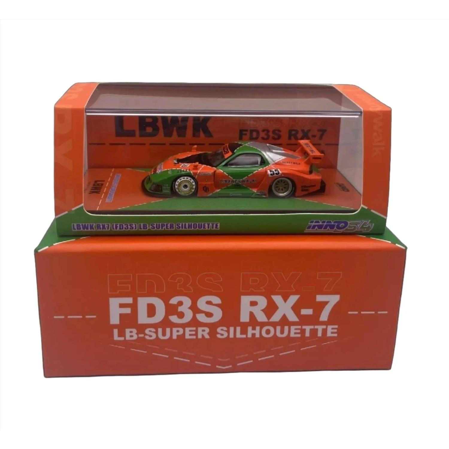Inno 1/64 LBWK RX7 (FD3S) LB-SUPER SILHOUETTE