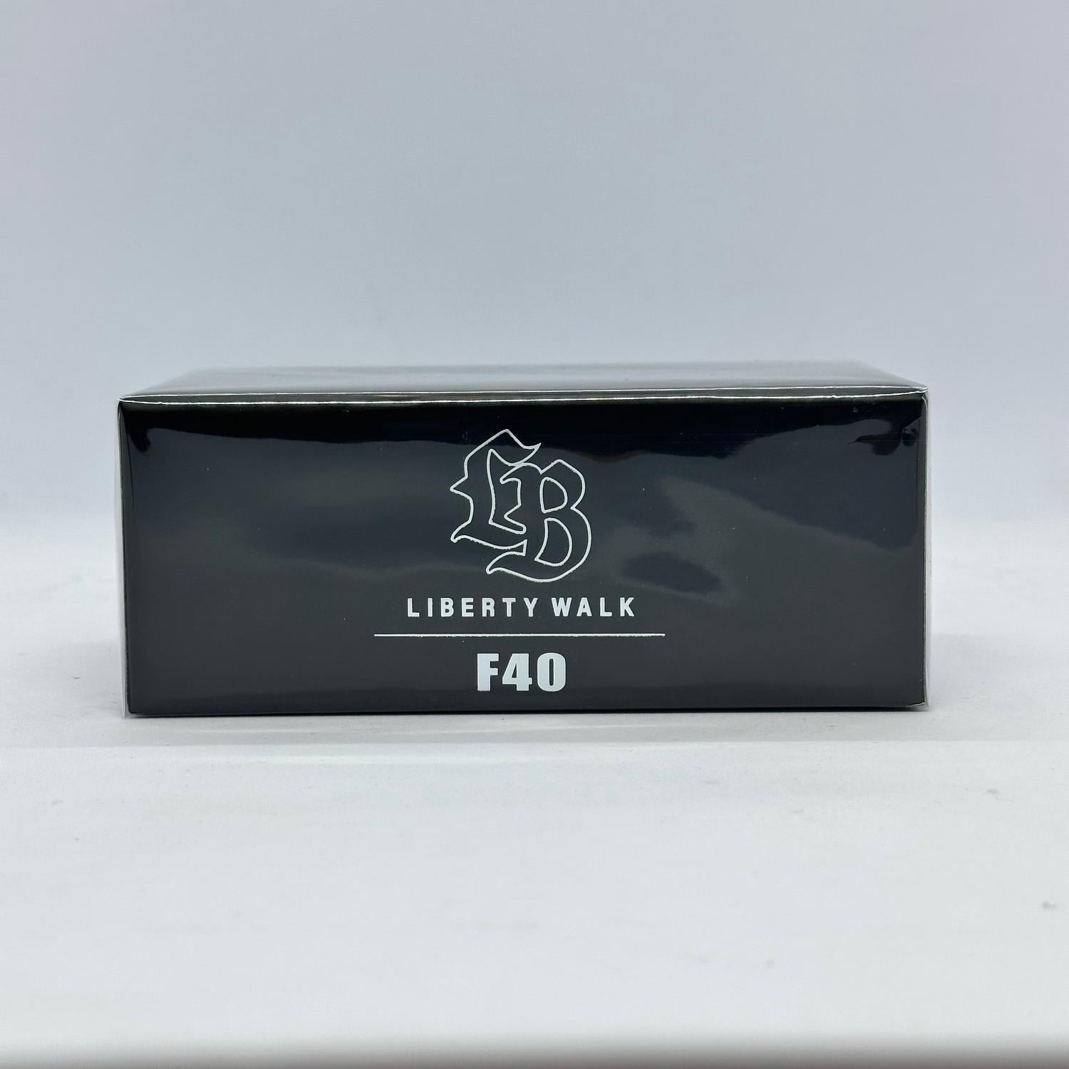 INNO64 1/64 LBWK F40 Matte Black Hong Kong Toycar Salon 2023 Special Edition 